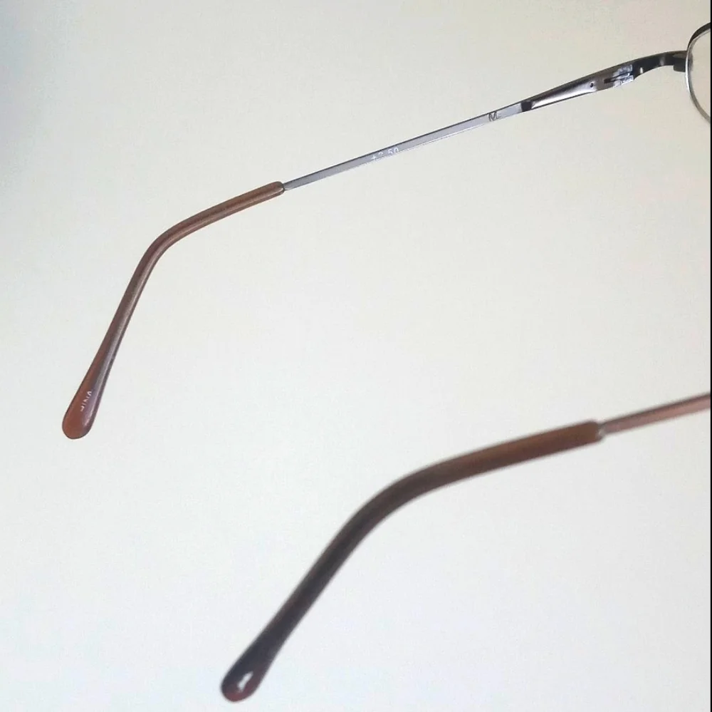 Vintage 90's Oval Bronzed Brown Reading Glasses